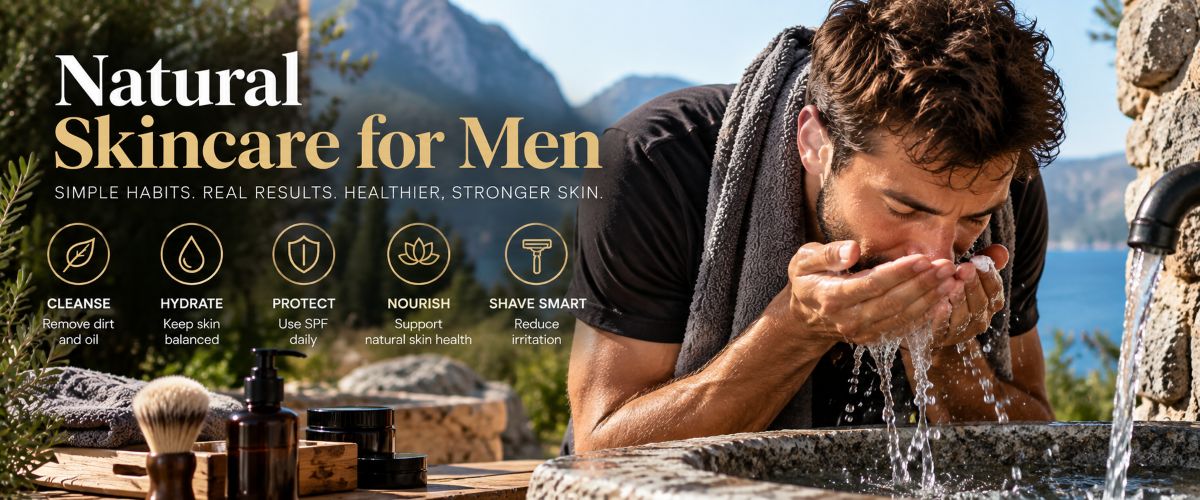 natural skincare for men